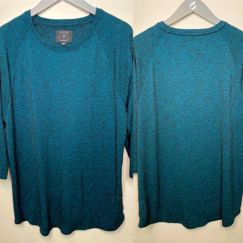 Guess Men’s Longline Baseball Tee